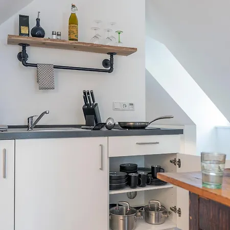 公寓 Altstadtnahes Domblickapartment 雷根斯堡